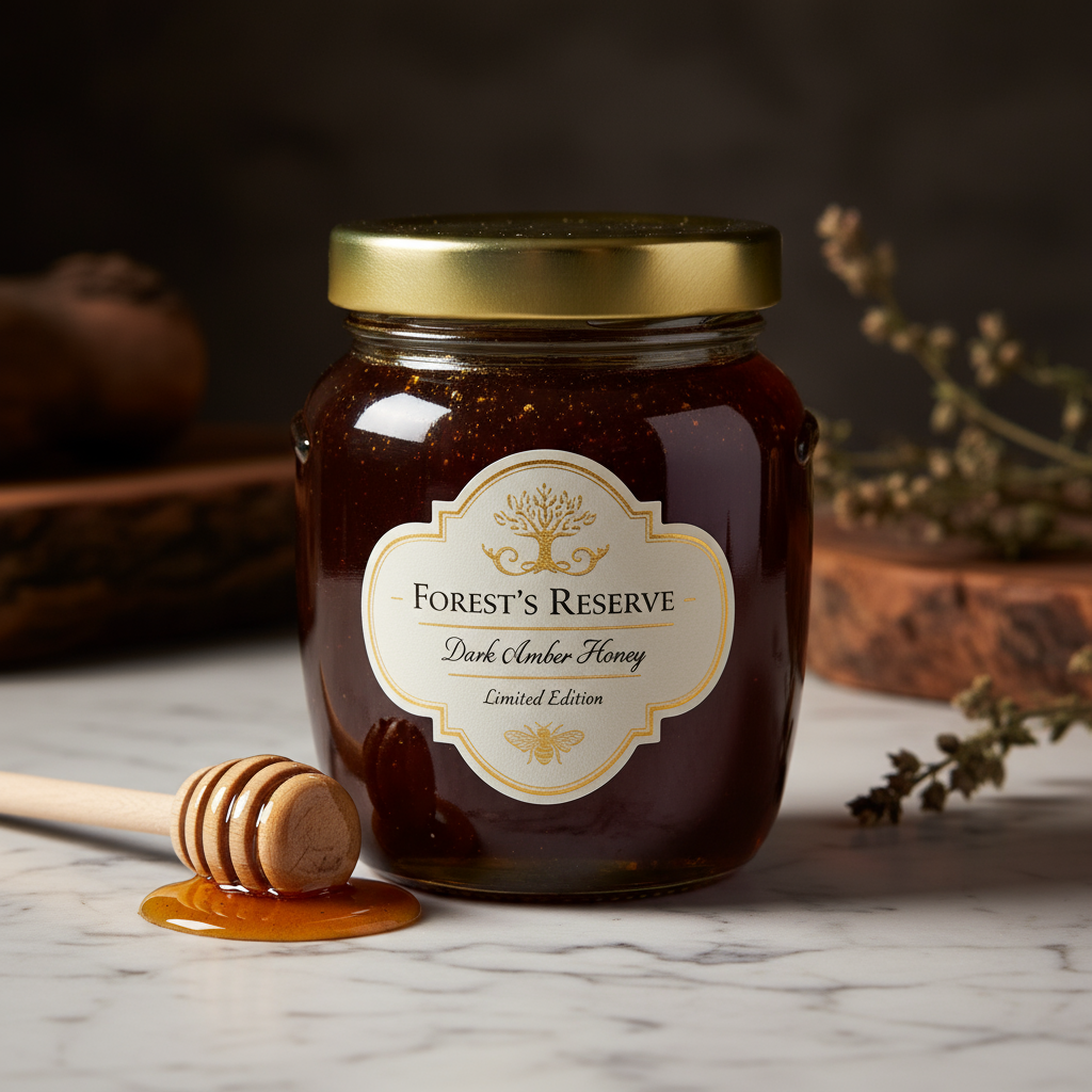 Forest Reserve honey jar